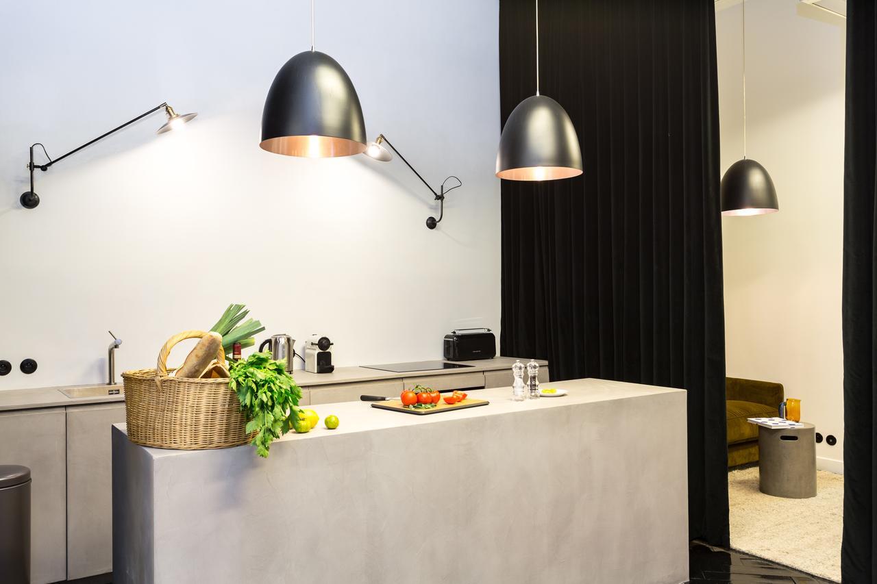 Habitat Parisien - 2Br-2Ba - Aircon Loft Montorgueil Apartment ภายนอก รูปภาพ