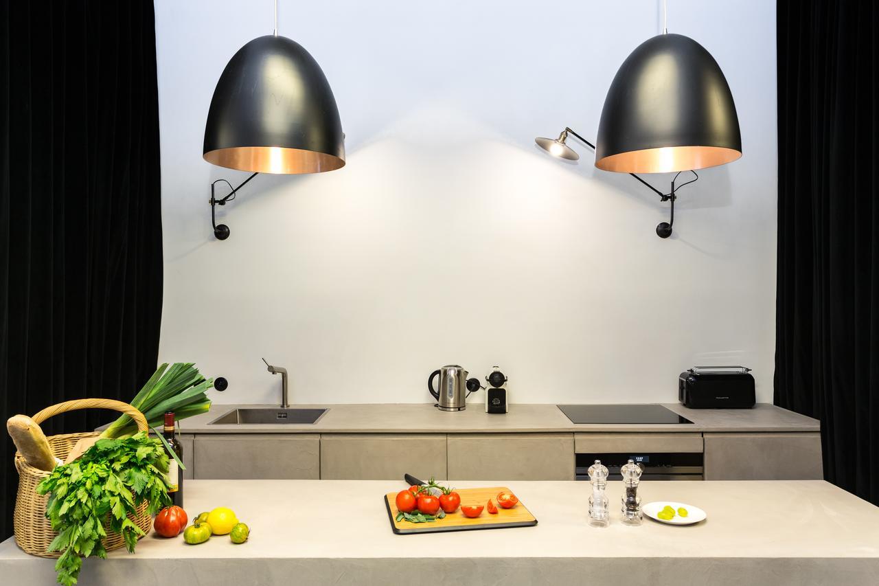 Habitat Parisien - 2Br-2Ba - Aircon Loft Montorgueil Apartment ภายนอก รูปภาพ