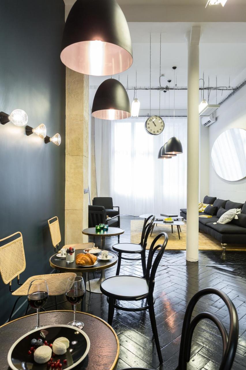 Habitat Parisien - 2Br-2Ba - Aircon Loft Montorgueil Apartment ภายนอก รูปภาพ